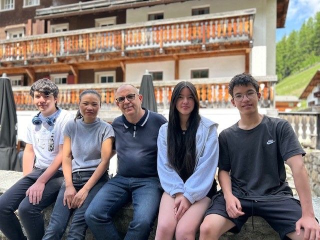Benjamin Schibli und Familie